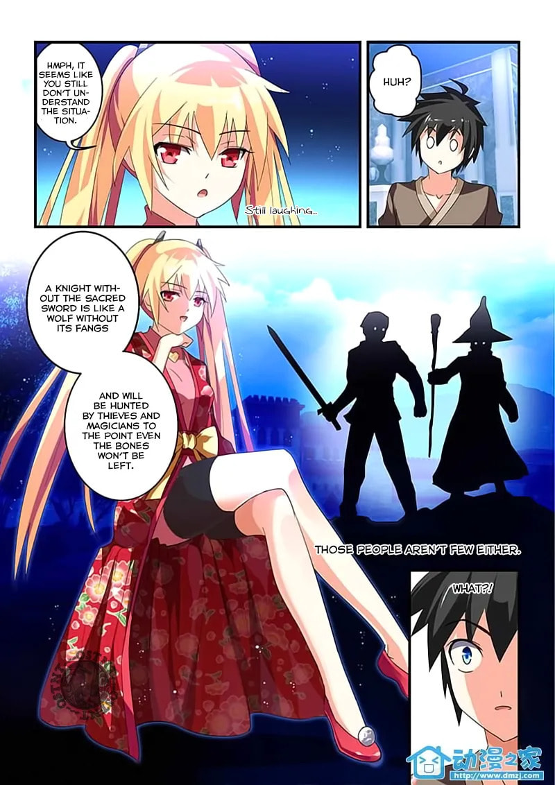 The Demon King, The Brave Knight and The Sacred Sword Temple Chapter 7.2 page 5 - 