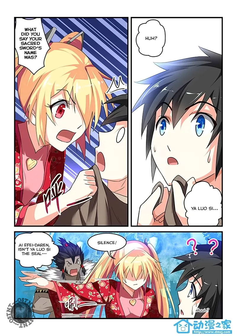 The Demon King, The Brave Knight and The Sacred Sword Temple Chapter 7.2 page 9 - 