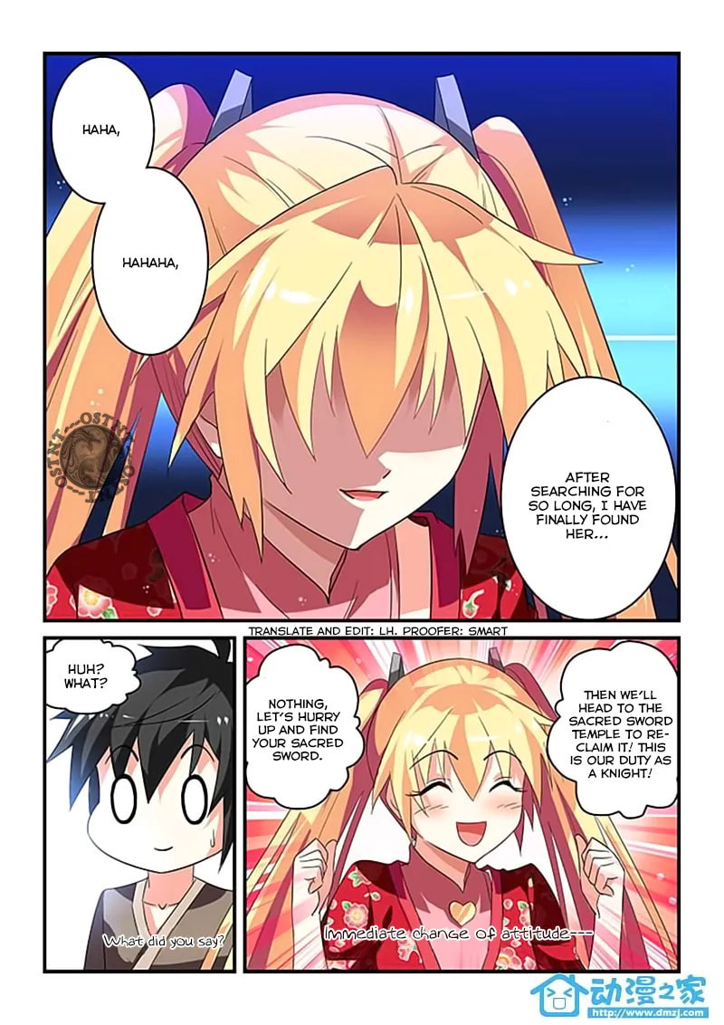 The Demon King, The Brave Knight and The Sacred Sword Temple Chapter 7.2 page 10 - 