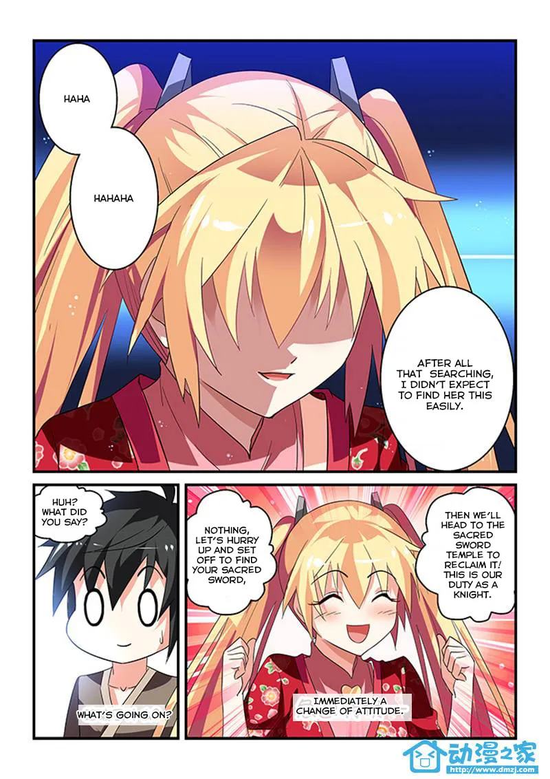 The Demon King, The Brave Knight and The Sacred Sword Temple Chapter 7 page 11 - 