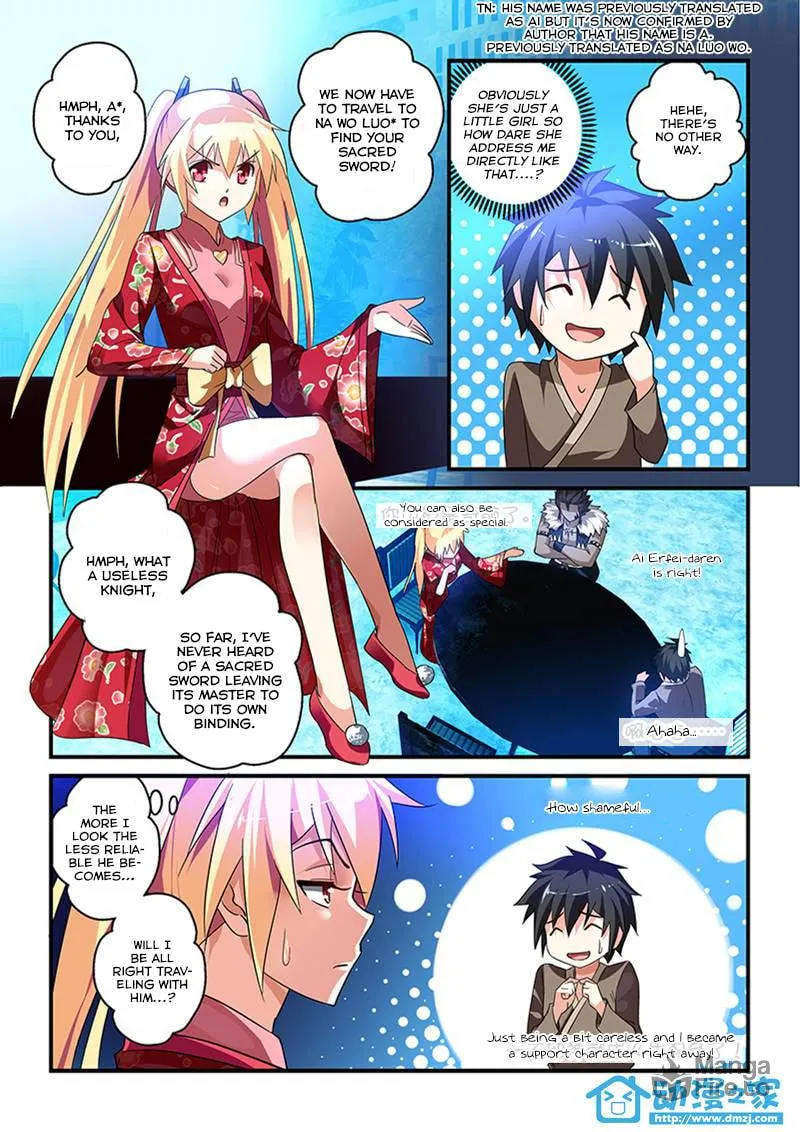 The Demon King, The Brave Knight and The Sacred Sword Temple Chapter 7 page 5 - 