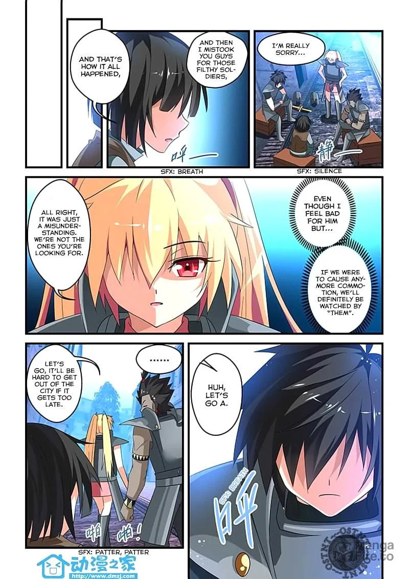 The Demon King, The Brave Knight and The Sacred Sword Temple Chapter 8 page 9 - 