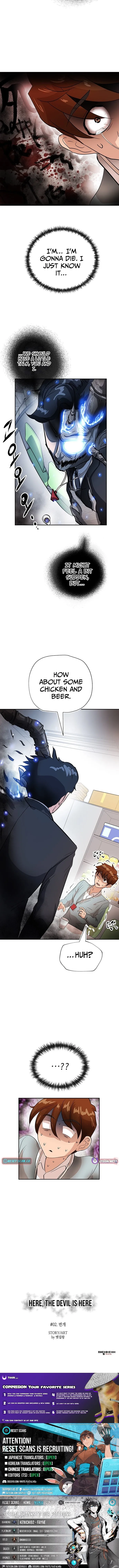 The Devil Is Here Chapter 2 page 9 - 