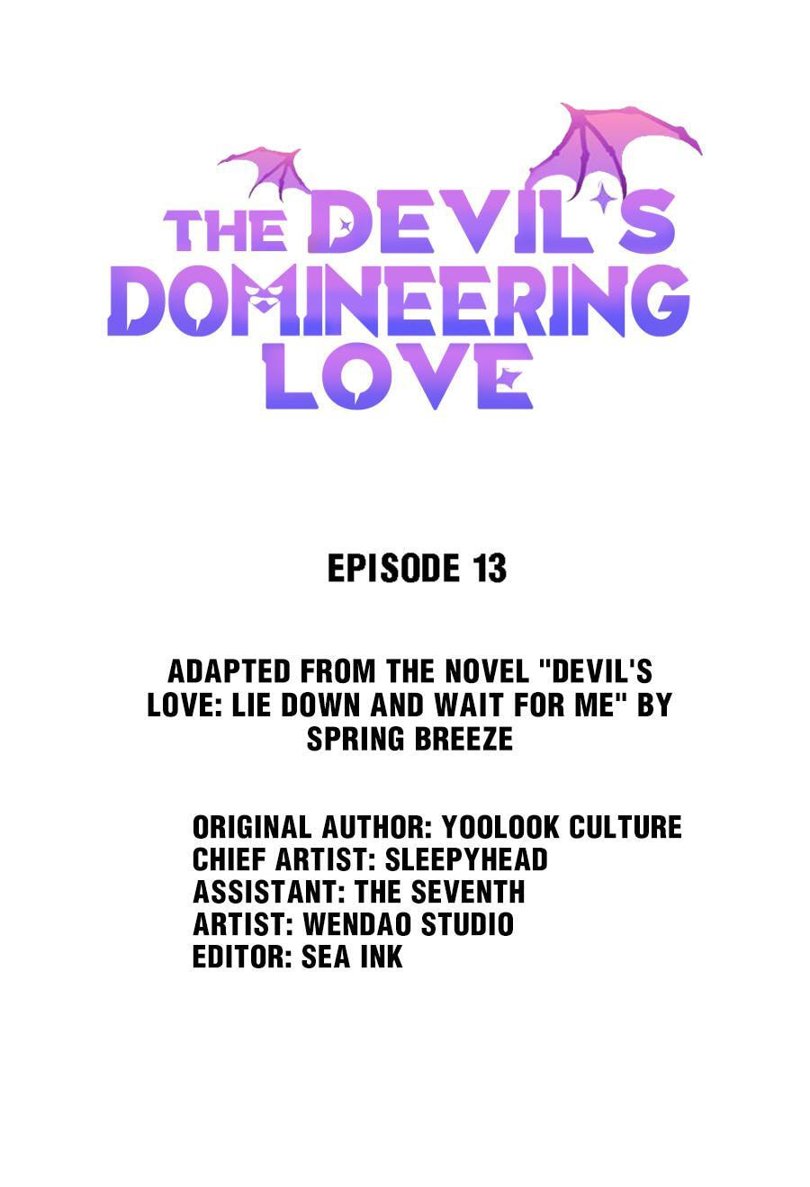 The Devil's Domineering Love Chapter 13 page 1 - 