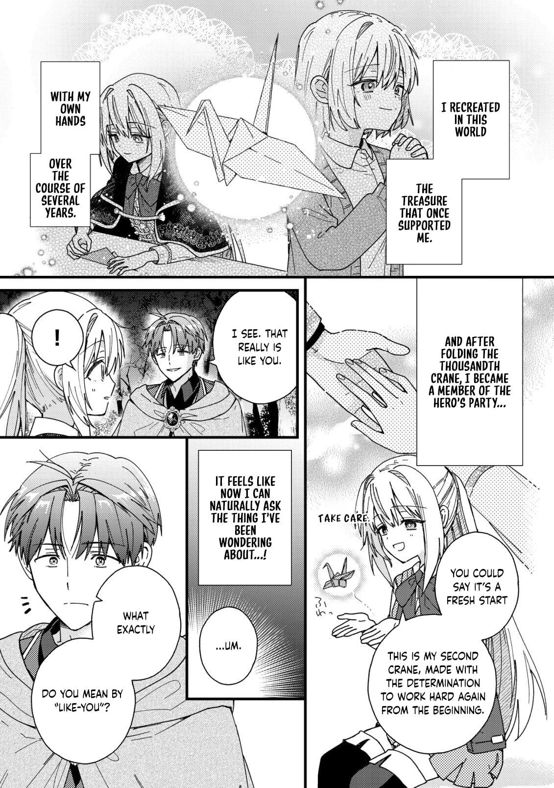 The Diary of Mimosa the Origami Artisan: I Was a Sickly Girl but I Reincarnated into Another World Chapter 4 page 14 - 