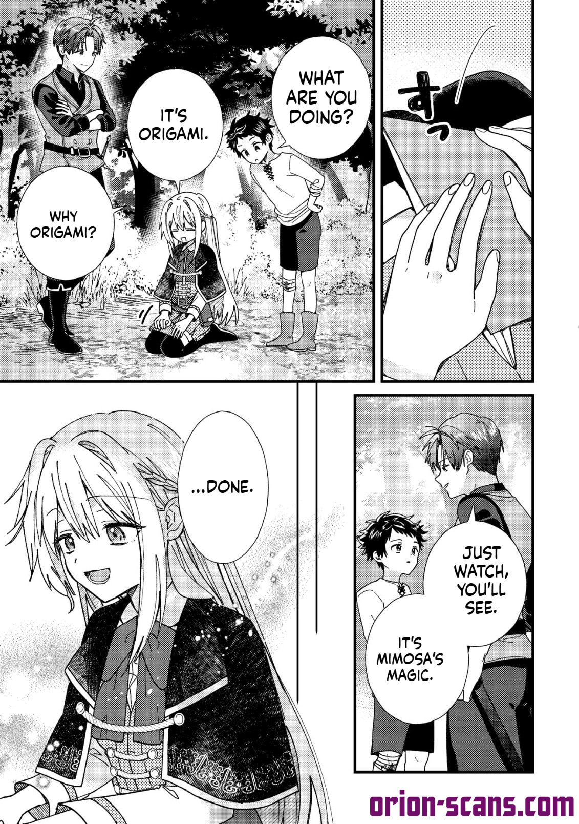 The Diary of Mimosa the Origami Artisan: I Was a Sickly Girl but I Reincarnated into Another World Chapter 5 page 21 - 