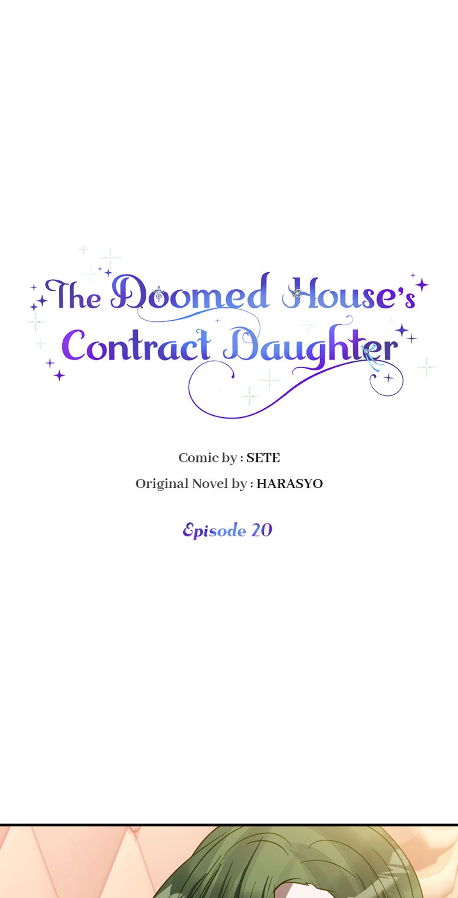 The Doomed House's Contract Daughter Chapter 20 page 1 - 
