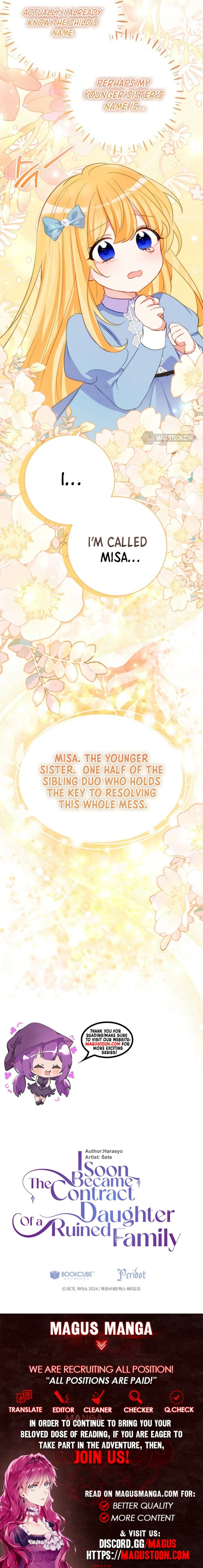 The Doomed House's Contract Daughter Chapter 42 page 2 - 