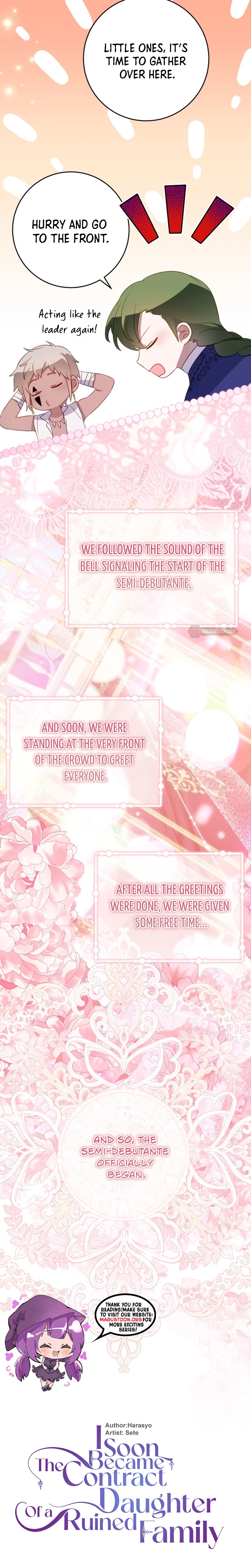 The Doomed House's Contract Daughter Chapter 61 page 14 - 