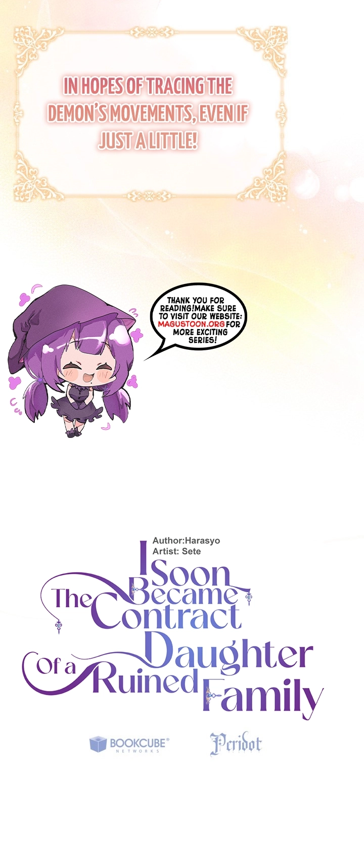 The Doomed House's Contract Daughter Chapter 68 page 14 - 