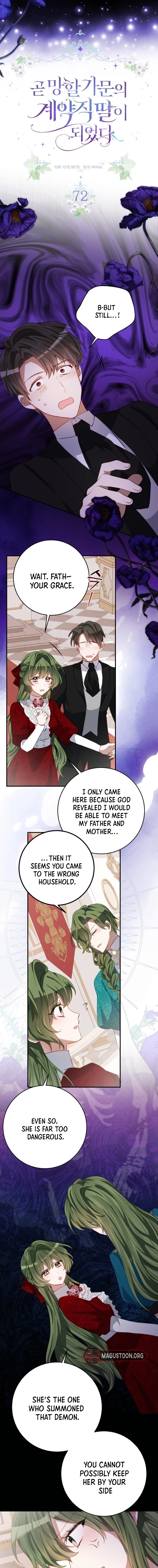 The Doomed House's Contract Daughter Chapter 72 page 6 - 