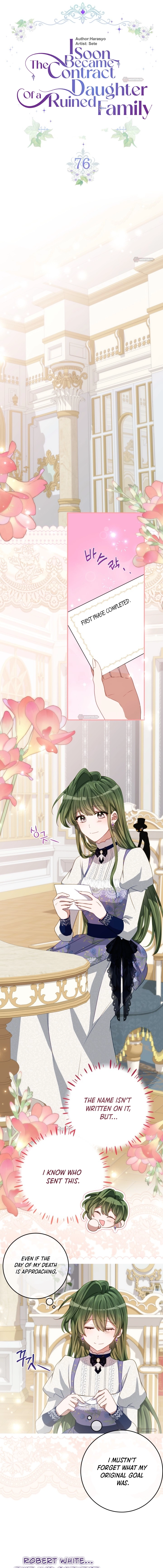 The Doomed House's Contract Daughter Chapter 76 page 8 - 