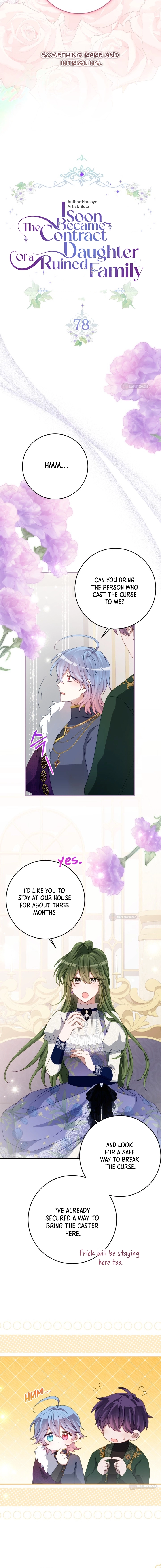 The Doomed House's Contract Daughter Chapter 78 page 5 - 