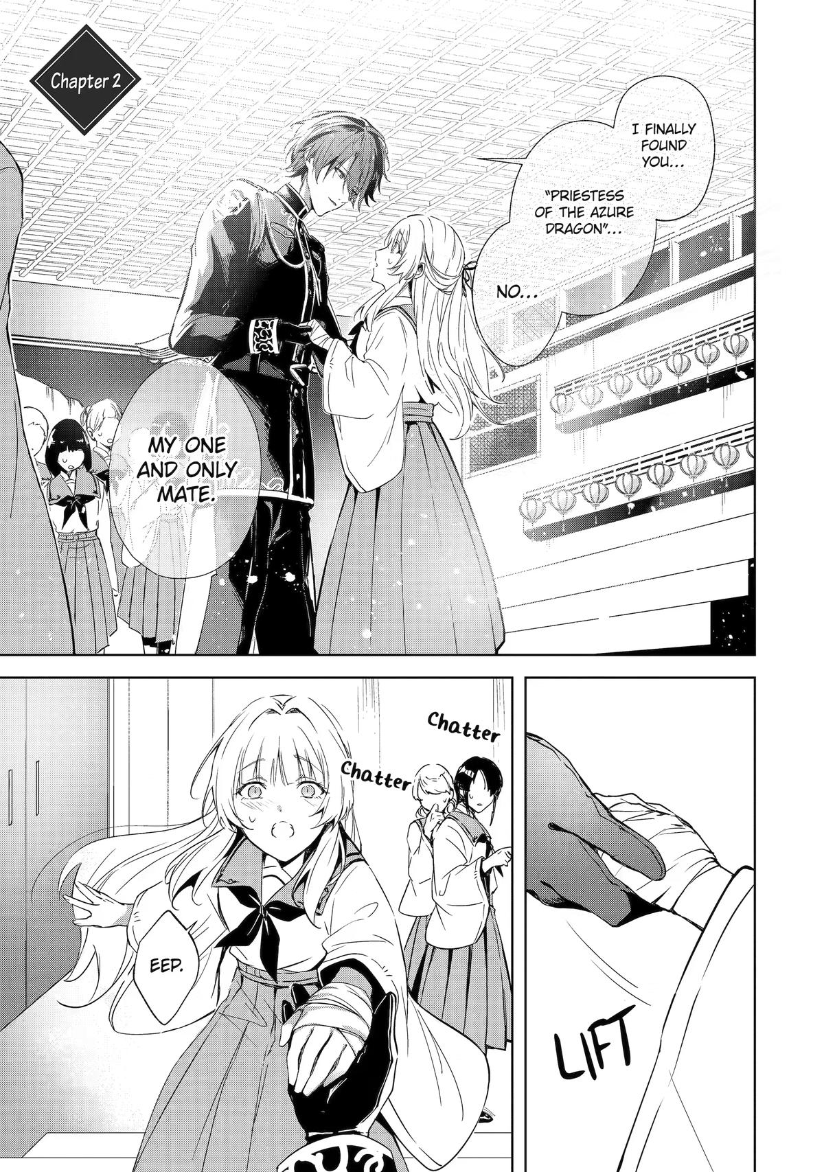 The Dragon's Sacrificial Bride - A Cursed Girl Beloved as a Soulmate Chapter 2 page 1 - 