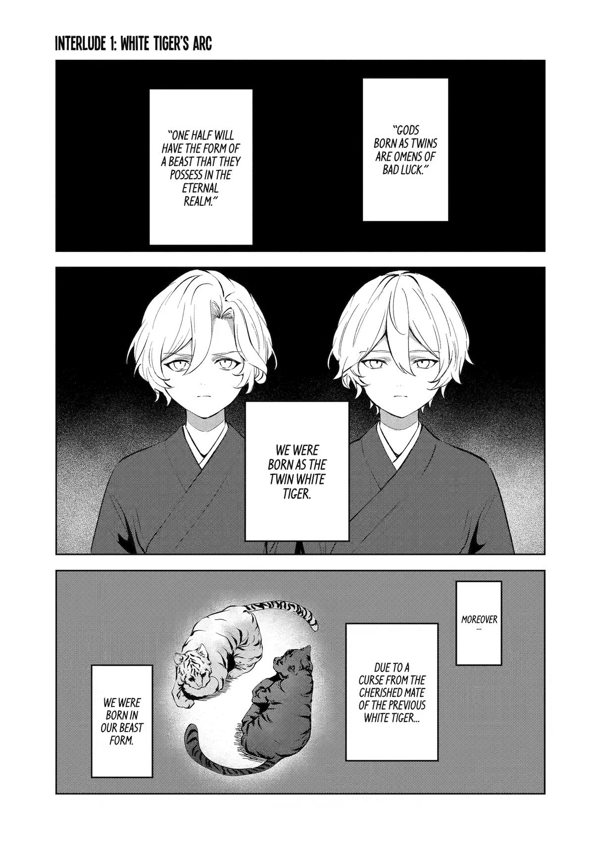 The Dragon's Sacrificial Bride - A Cursed Girl Beloved as a Soulmate Chapter 7.5 page 1 - 