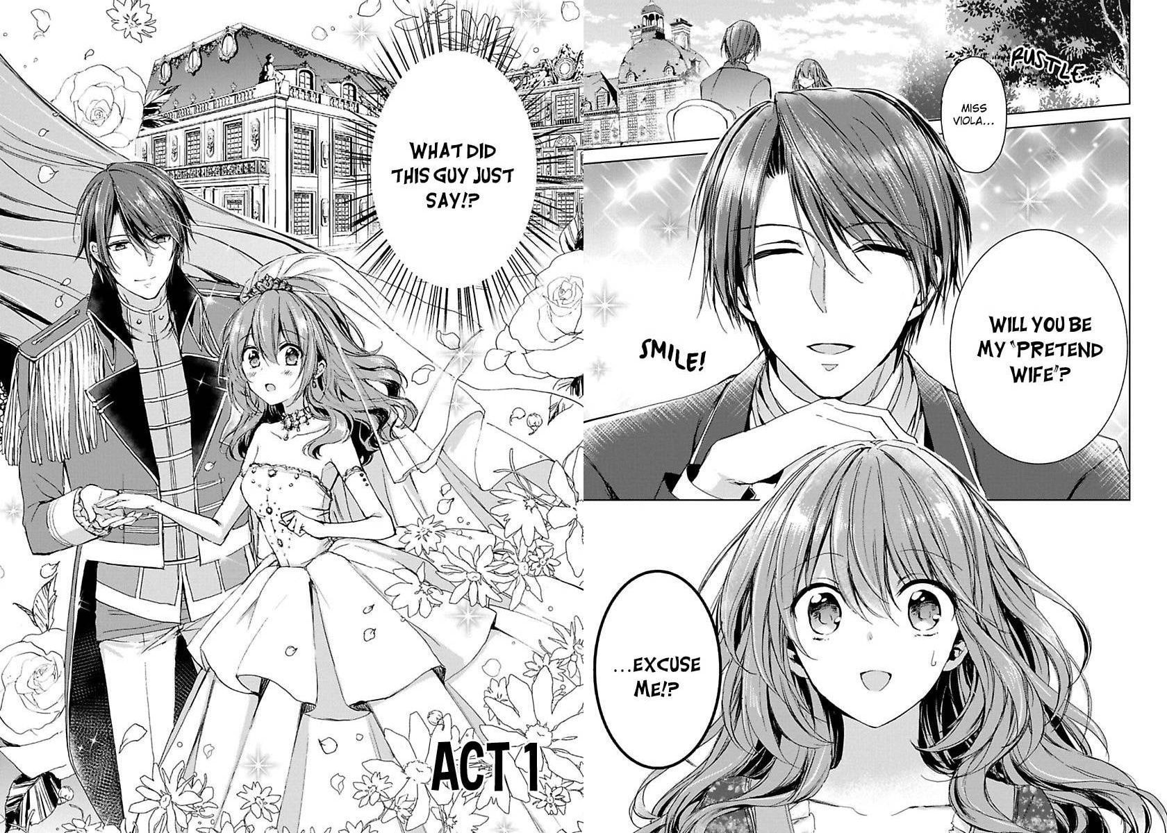 The Duchess Of Rosia -A Contract Marriage? How Did This Happen!?- Chapter 1 page 1 - 
