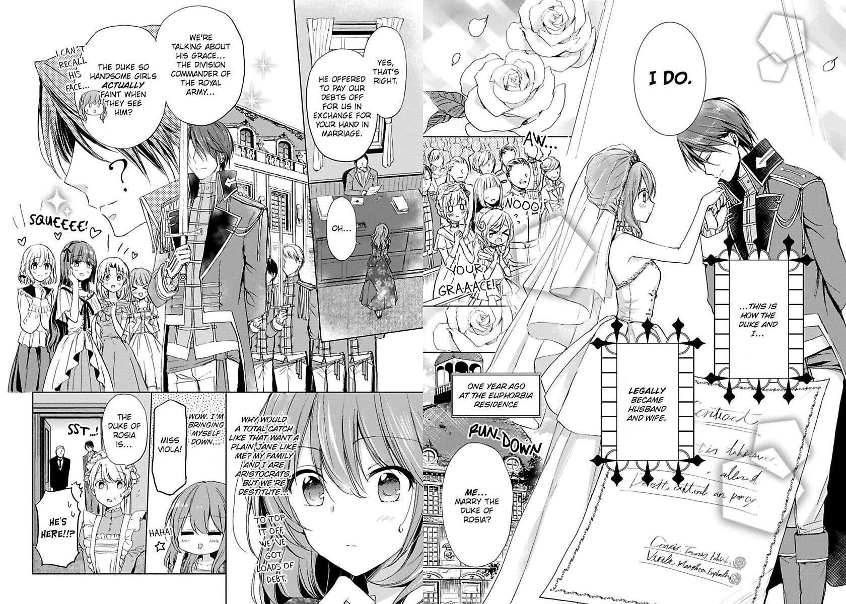 The Duchess Of Rosia -A Contract Marriage? How Did This Happen!?- Chapter 1 page 3 - 