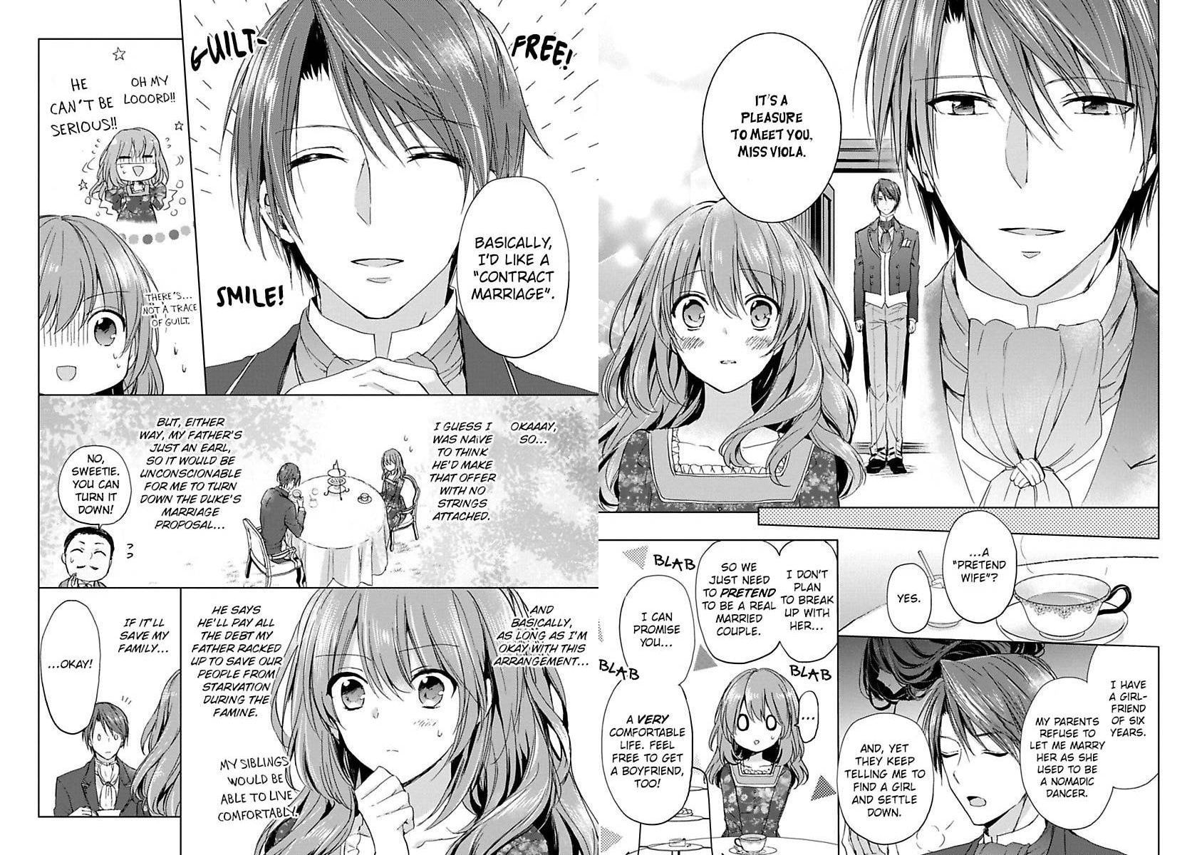 The Duchess Of Rosia -A Contract Marriage? How Did This Happen!?- Chapter 1 page 4 - 