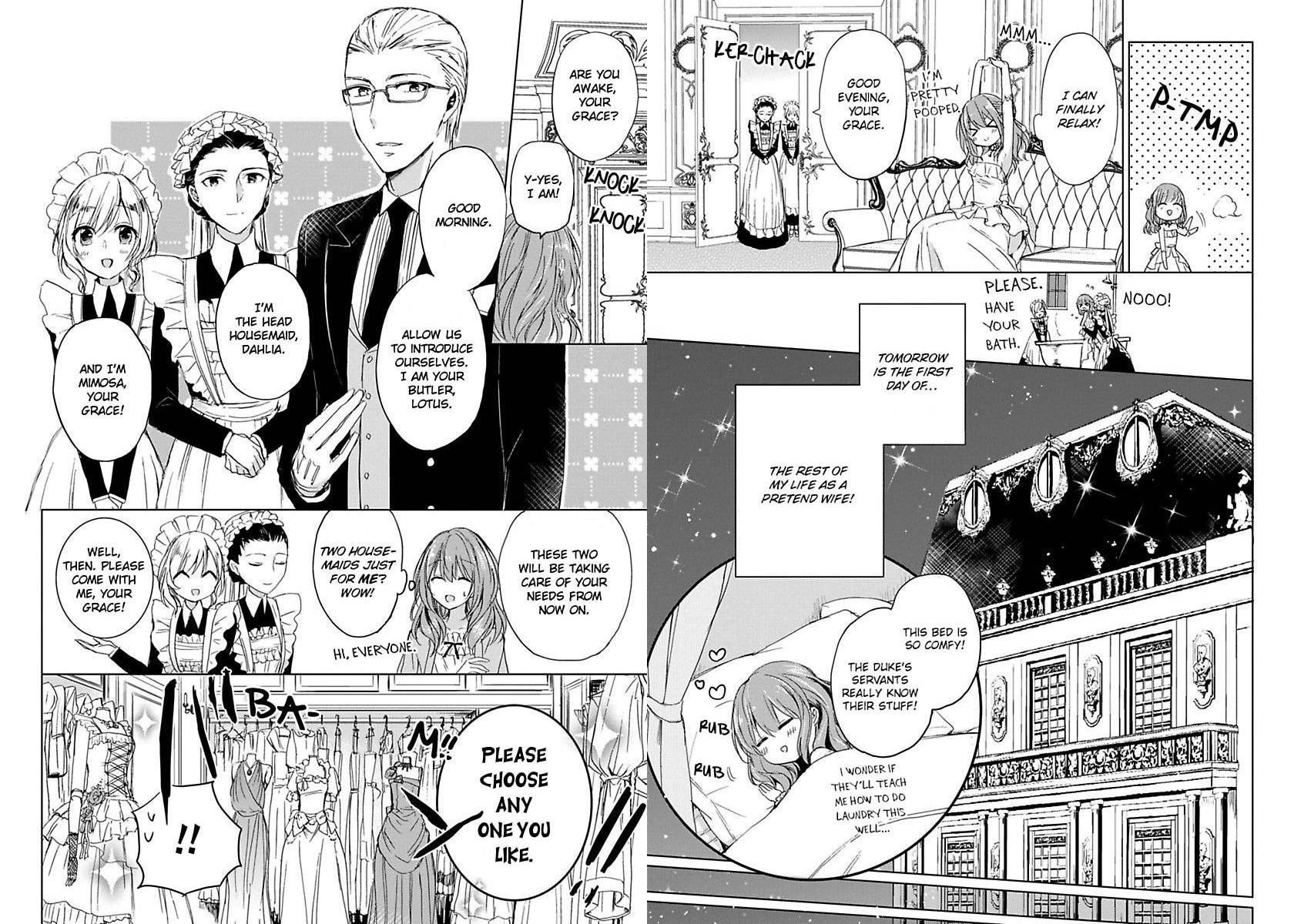 The Duchess Of Rosia -A Contract Marriage? How Did This Happen!?- Chapter 1 page 8 - 