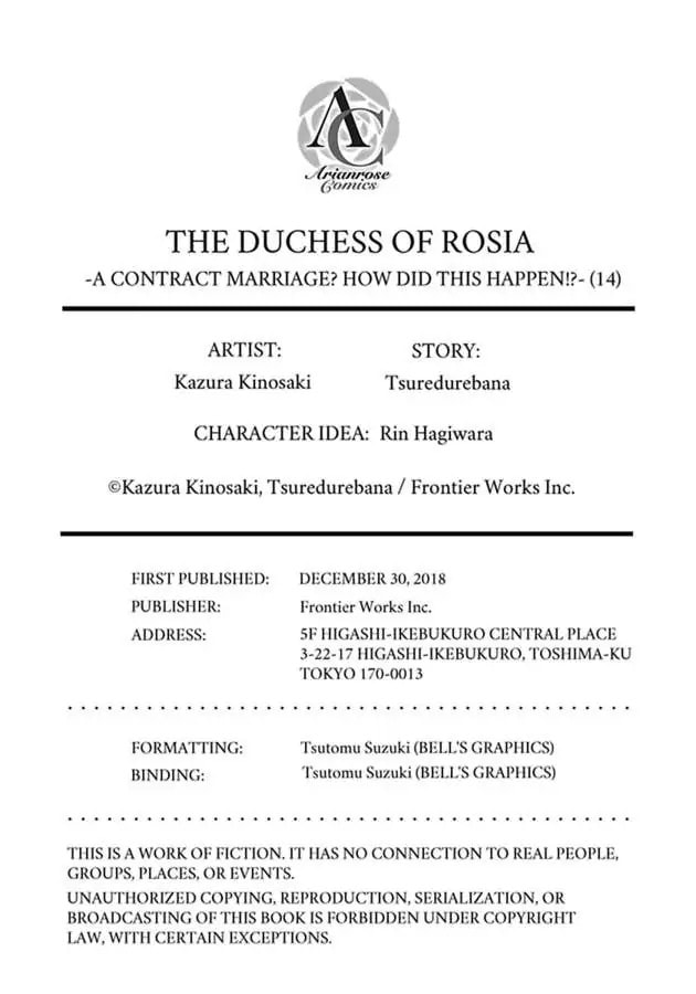 The Duchess Of Rosia -A Contract Marriage? How Did This Happen!?- Chapter 14 page 27 - 