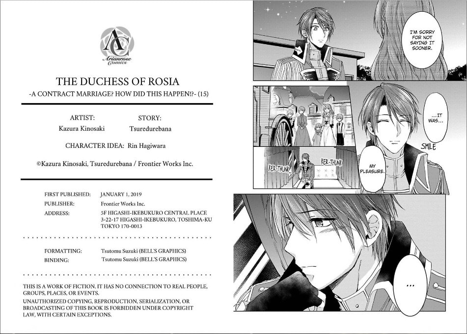 The Duchess Of Rosia -A Contract Marriage? How Did This Happen!?- Chapter 15 page 25 - 