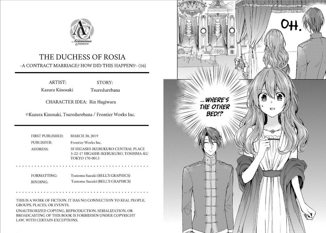 The Duchess Of Rosia -A Contract Marriage? How Did This Happen!?- Chapter 16 page 27 - 