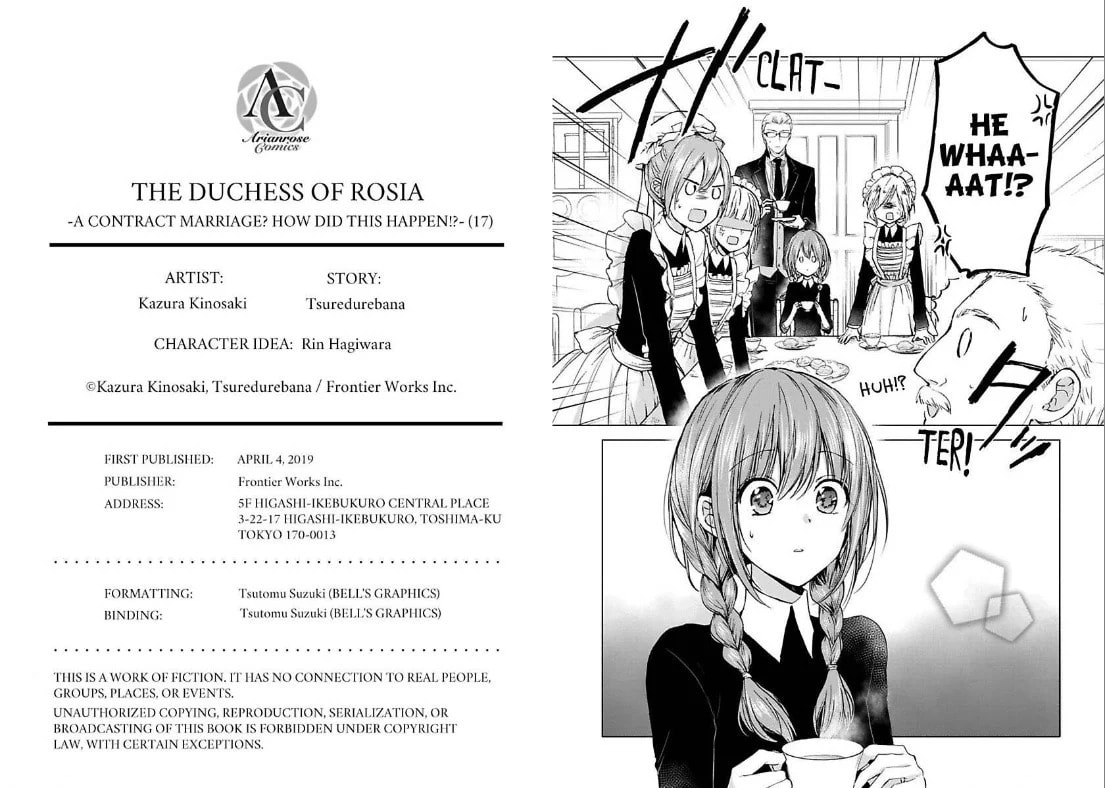 The Duchess Of Rosia -A Contract Marriage? How Did This Happen!?- Chapter 17 page 25 - 