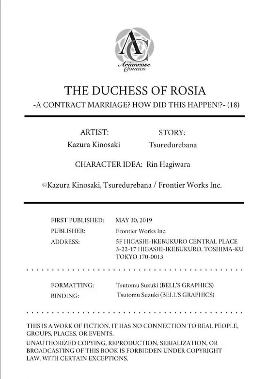 The Duchess Of Rosia -A Contract Marriage? How Did This Happen!?- Chapter 18 page 26 - 
