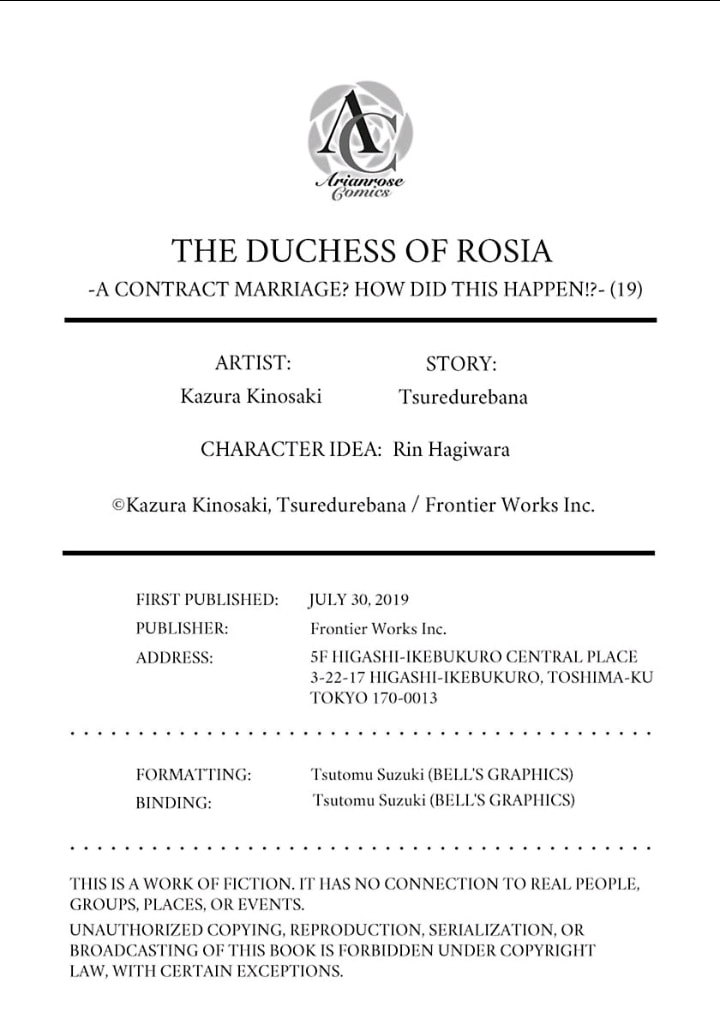 The Duchess Of Rosia -A Contract Marriage? How Did This Happen!?- Chapter 19 page 26 - 