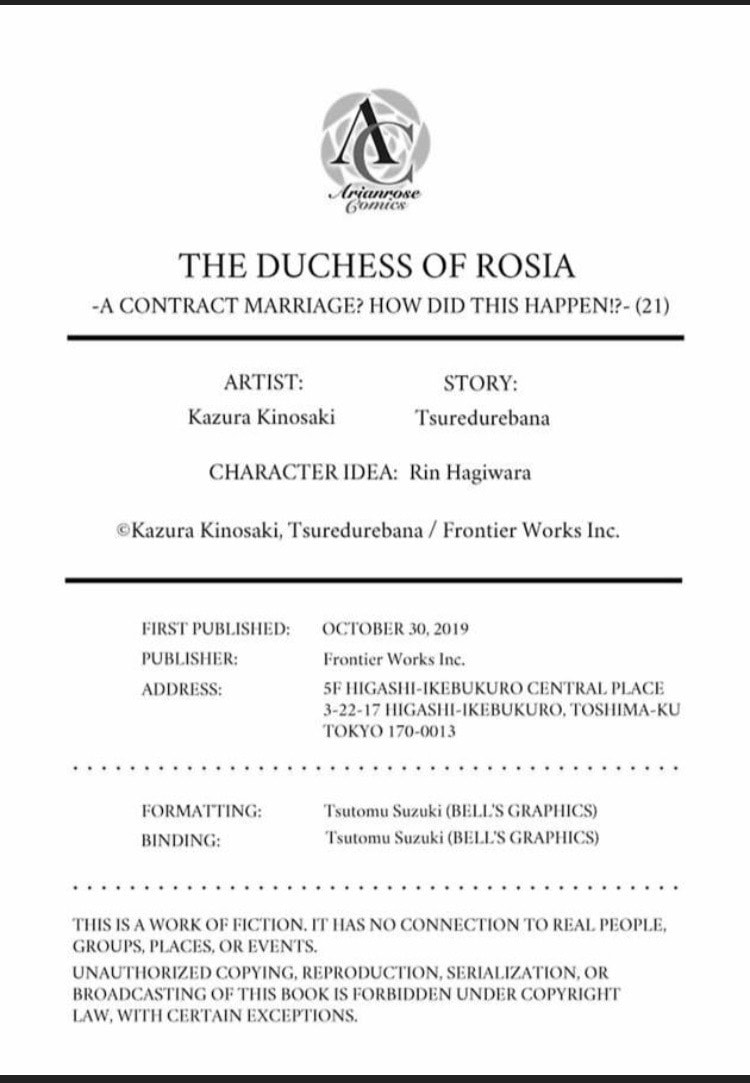 The Duchess Of Rosia -A Contract Marriage? How Did This Happen!?- Chapter 21 page 26 - 
