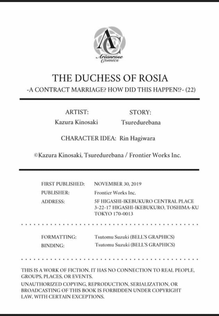 The Duchess Of Rosia -A Contract Marriage? How Did This Happen!?- Chapter 22 page 26 - 