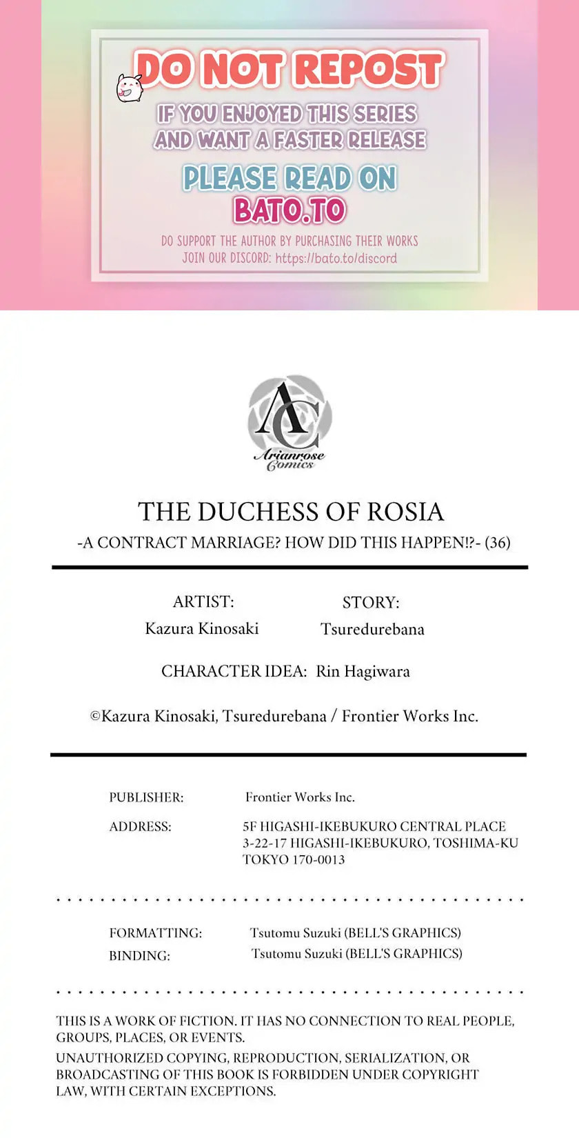 The Duchess Of Rosia -A Contract Marriage? How Did This Happen!?- Chapter 36 page 27 - 
