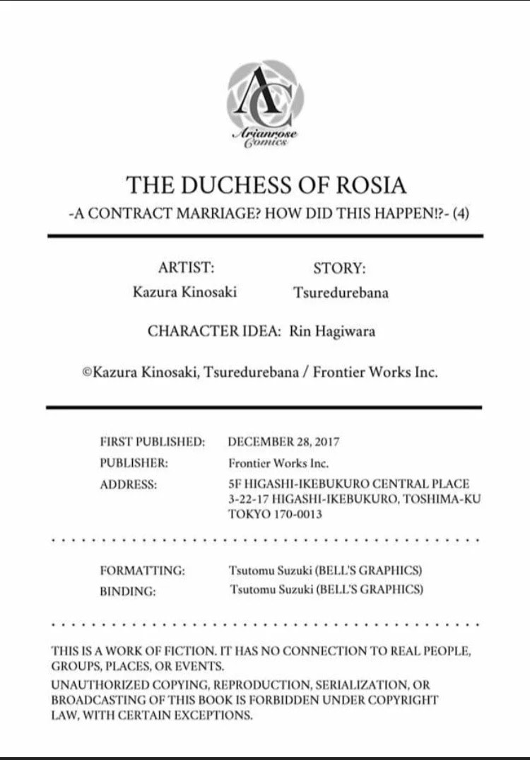 The Duchess Of Rosia -A Contract Marriage? How Did This Happen!?- Chapter 4 page 27 - 