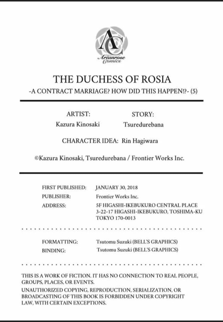 The Duchess Of Rosia -A Contract Marriage? How Did This Happen!?- Chapter 5 page 27 - 