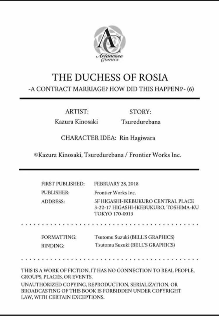 The Duchess Of Rosia -A Contract Marriage? How Did This Happen!?- Chapter 6 page 27 - 