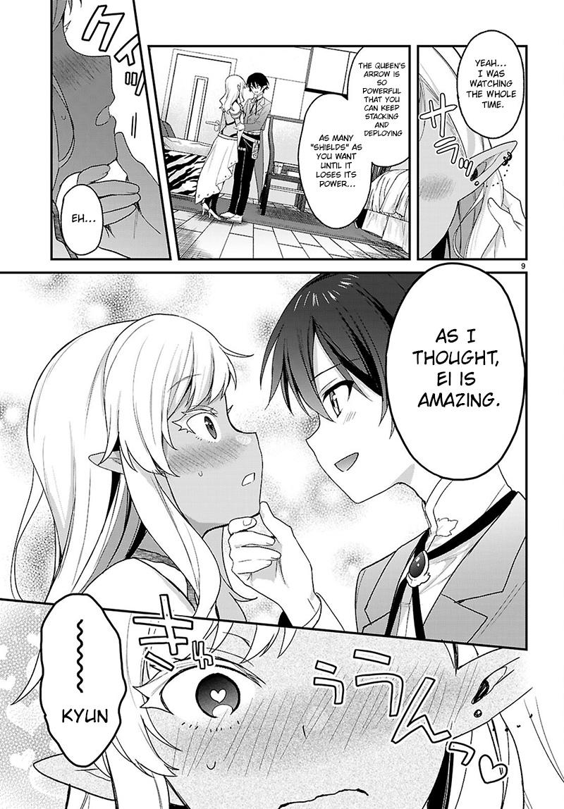 The Elf Sisters Can't Wait for the Night Chapter 33.2 page 9 - 