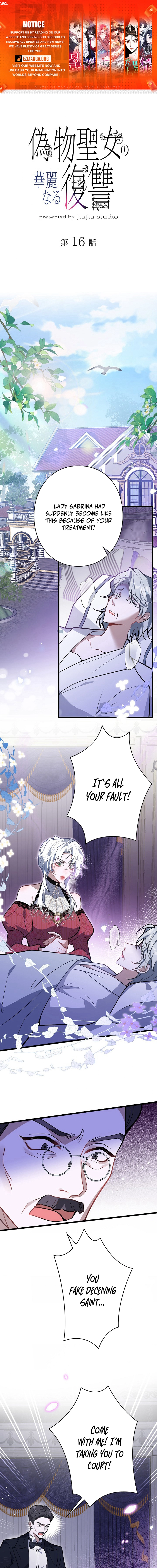 The Fake Saintess's Splendid Revenge Chapter 16 page 1 - 