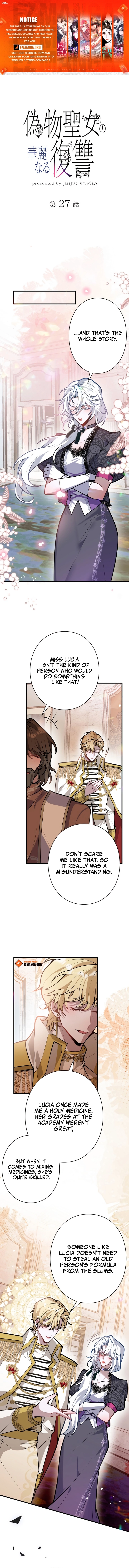 The Fake Saintess's Splendid Revenge Chapter 27 page 1 - 