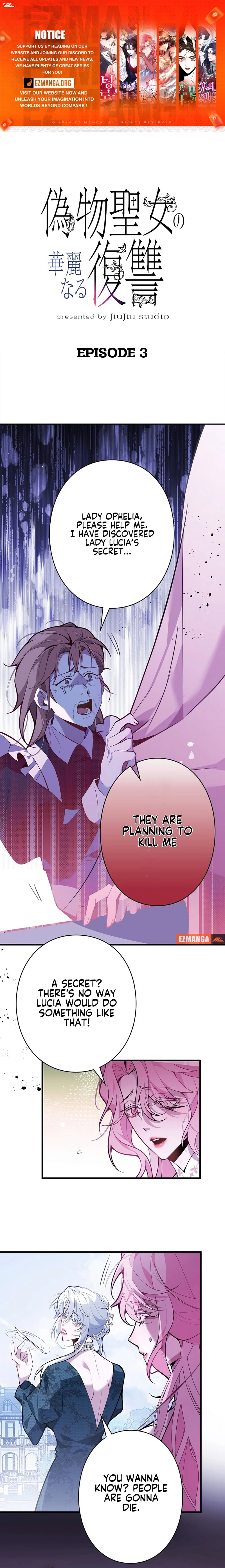 The Fake Saintess's Splendid Revenge Chapter 3 page 1 - 