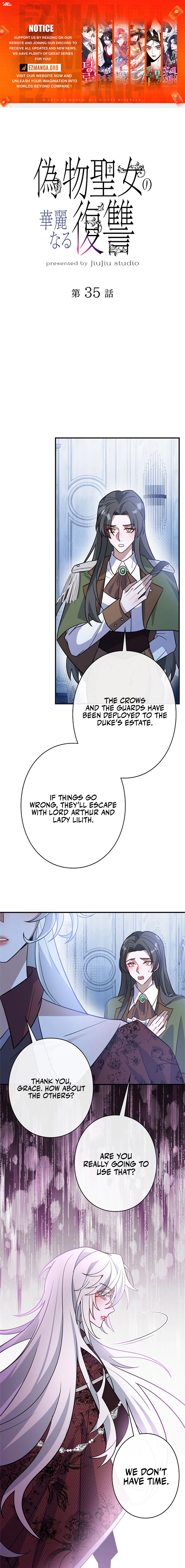 The Fake Saintess's Splendid Revenge Chapter 35 page 1 - 