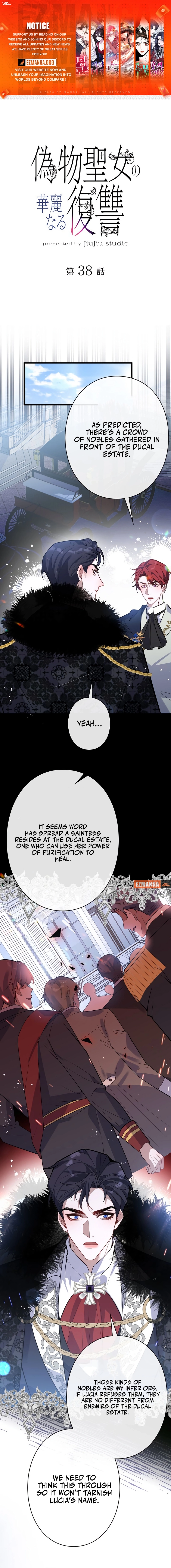The Fake Saintess's Splendid Revenge Chapter 38 page 1 - 