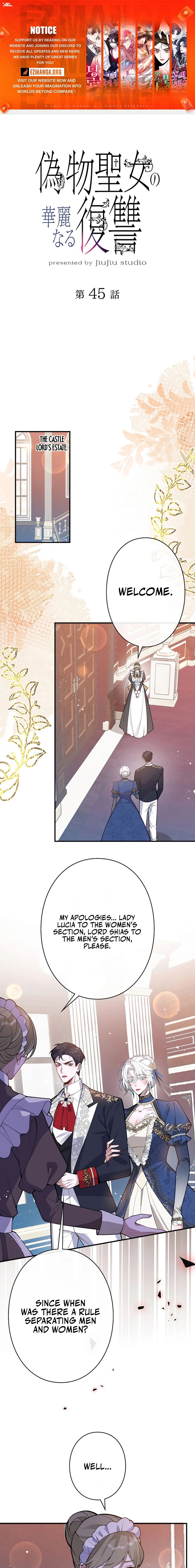 The Fake Saintess's Splendid Revenge Chapter 45 page 1 - 