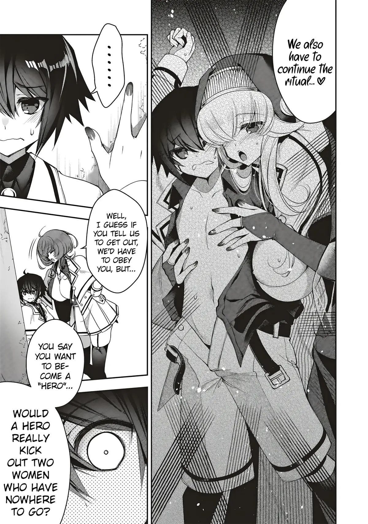 The Fallen Hero And The Rikka Witches Chapter 3 page 11 - 