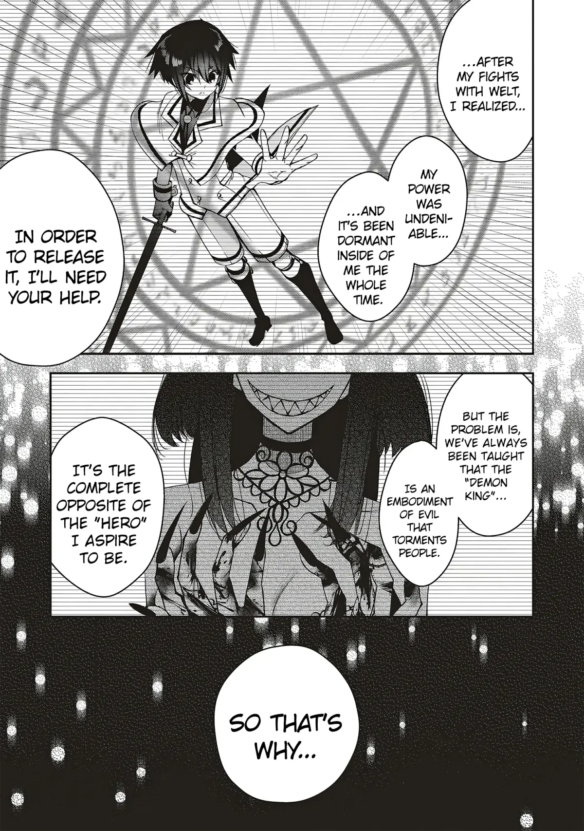 The Fallen Hero And The Rikka Witches Chapter 3 page 13 - 