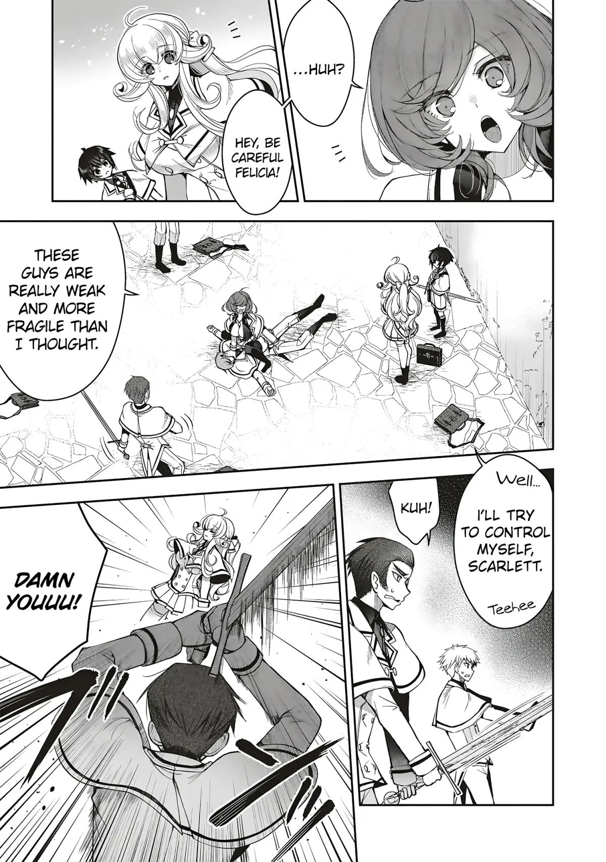 The Fallen Hero And The Rikka Witches Chapter 3 page 22 - 