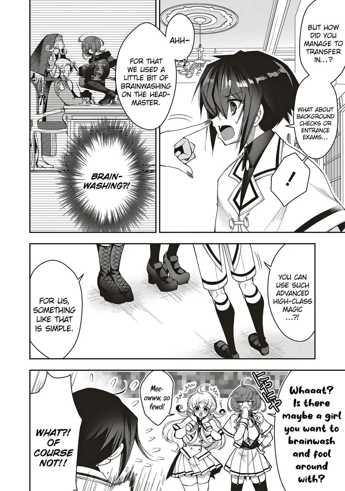 The Fallen Hero And The Rikka Witches Chapter 3 page 4 - 