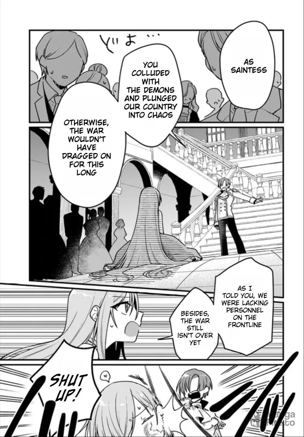 The Fallen Saint Dances in Vortex of War Chapter 1 page 18 - 