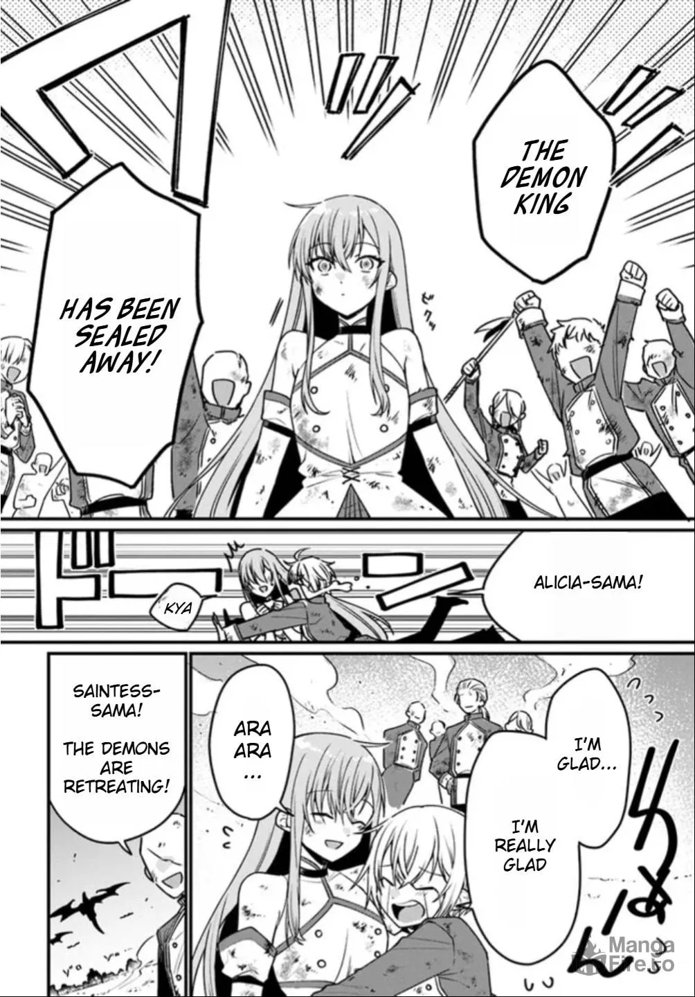 The Fallen Saint Dances in Vortex of War Chapter 1 page 9 - 