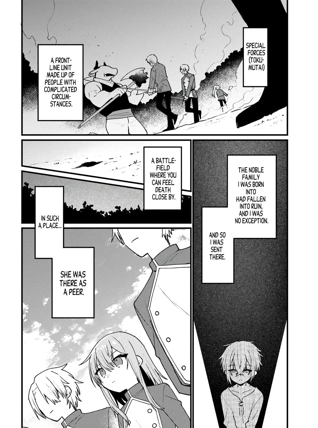 The Fallen Saint Dances in Vortex of War Chapter 5 page 3 - 