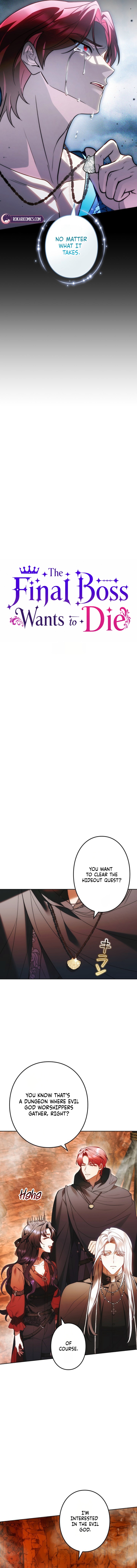 The Final Boss Wants to Die Chapter 26 page 3 - 